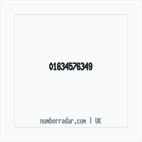 Reverse number check for +44 1634 576349 — who called me?