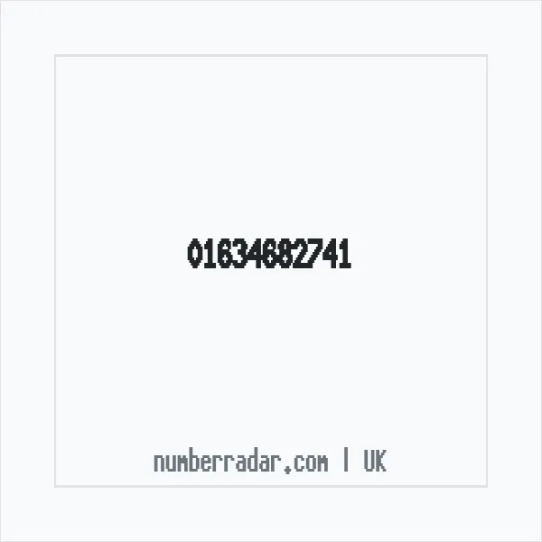 Reverse number check for +44 1634 682741 — who called me?