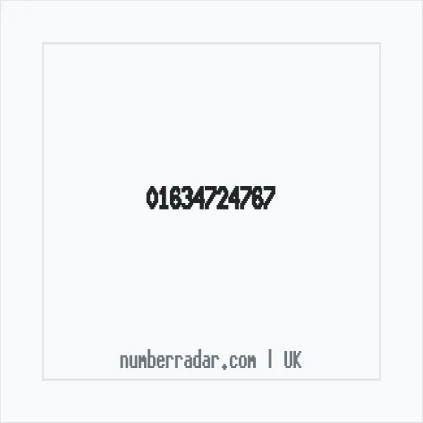 Reverse number check for +44 1634 724767 — who called me?