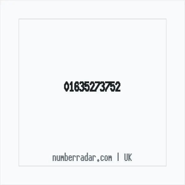 Reverse number check for +44 1635 273752 — who called me?