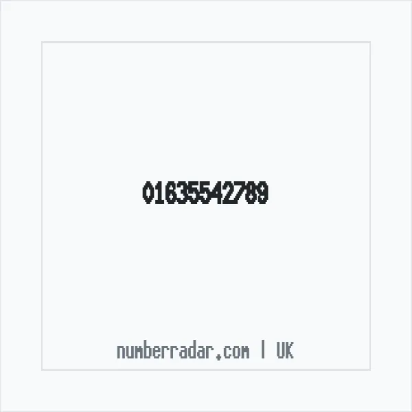 Reverse number check for +44 1635 542789 — who called me?