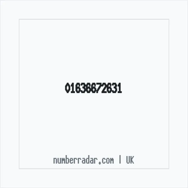 Reverse number check for +44 1636 672631 — who called me?