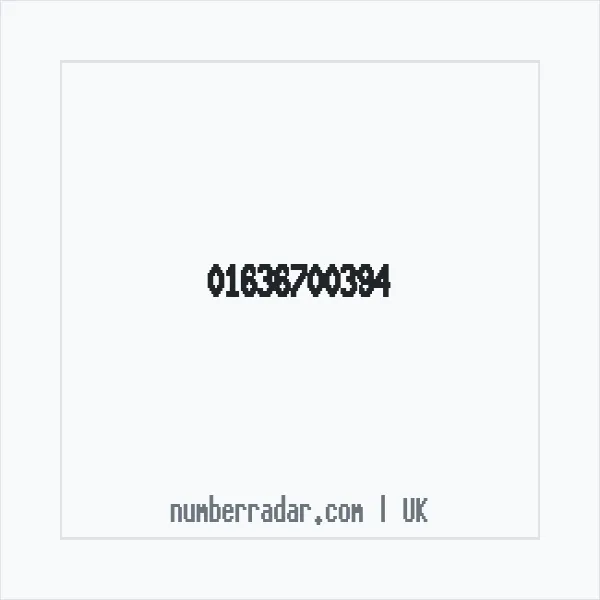 Reverse number check for +44 1636 700394 — who called me?