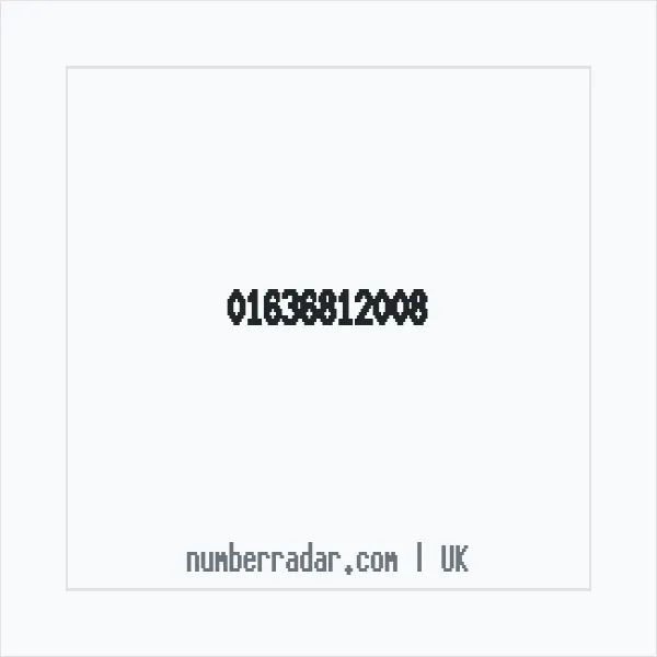Reverse number check for +44 1636 812008 — who called me?