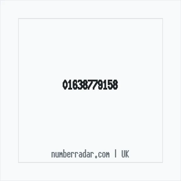 Reverse number check for +44 1638 779158 — who called me?