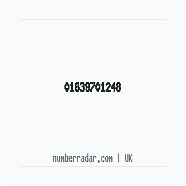 Reverse number check for +44 1639 701248 — who called me?