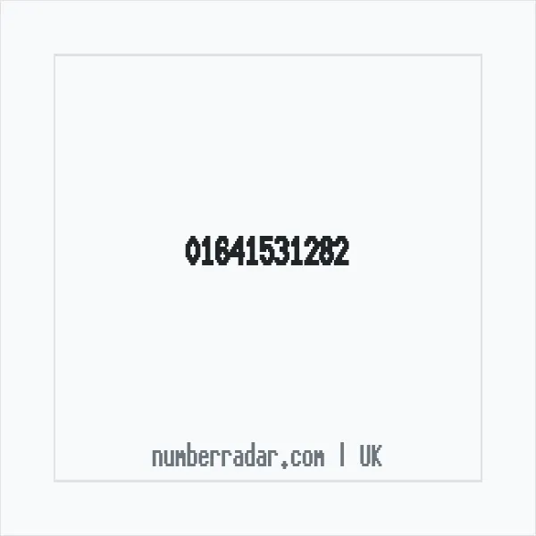 Reverse number check for +44 1641 531282 — who called me?