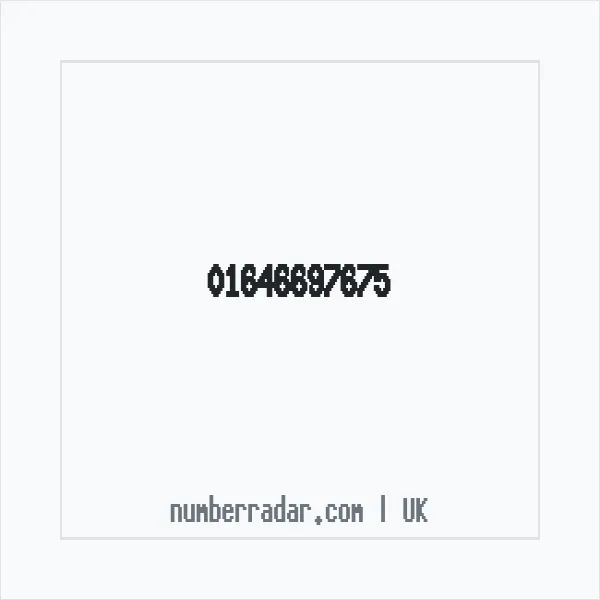Reverse number check for +44 1646 697675 — who called me?