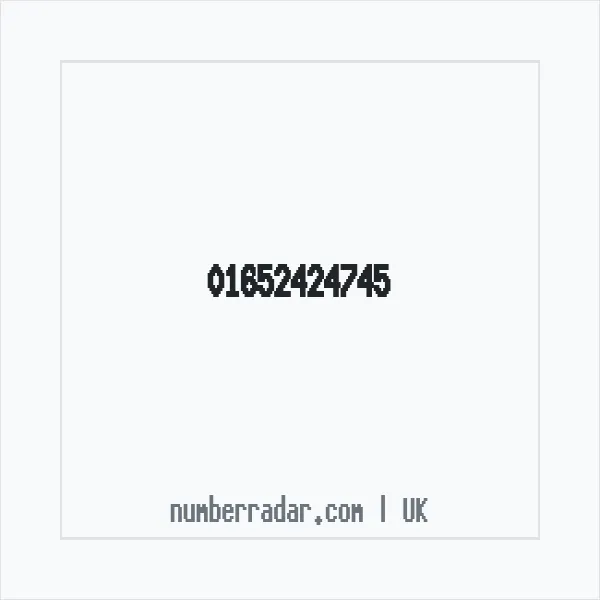 Reverse number check for +44 1652 424745 — who called me?