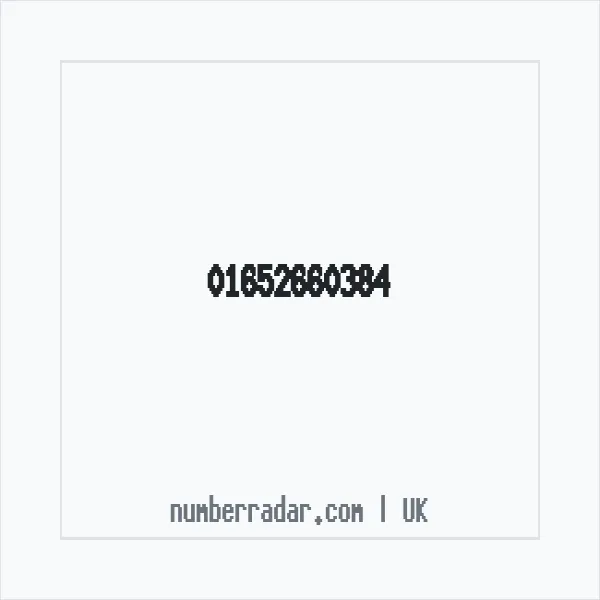 Reverse number check for +44 1652 660384 — who called me?