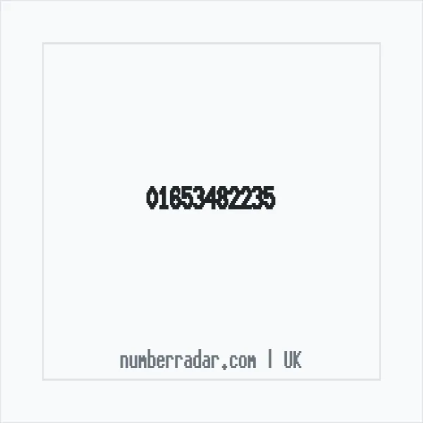 Reverse number check for +44 1653 482235 — who called me?