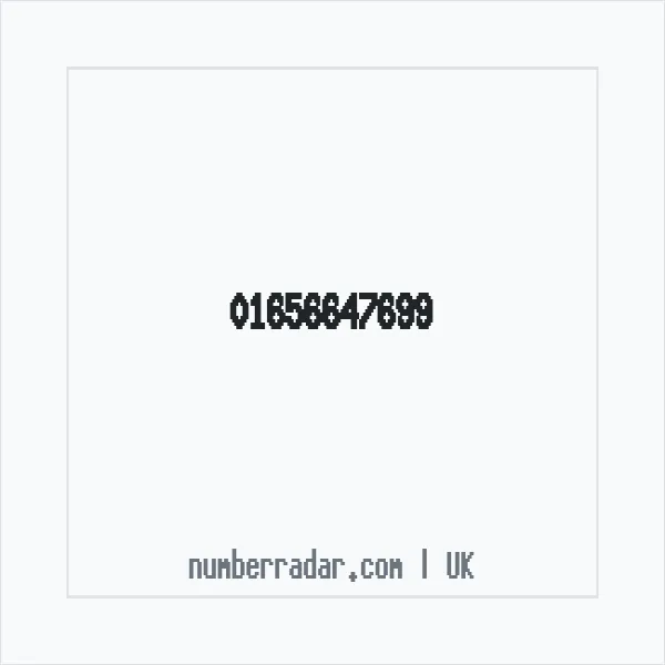 Reverse number check for +44 1656 647699 — who called me?