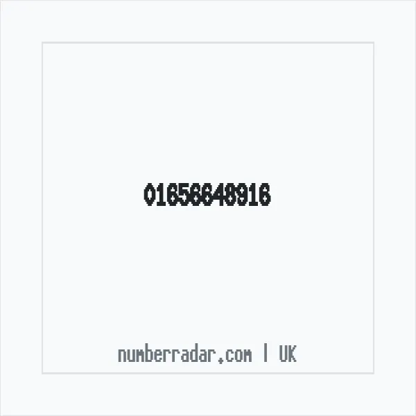 Reverse number check for +44 1656 648916 — who called me?