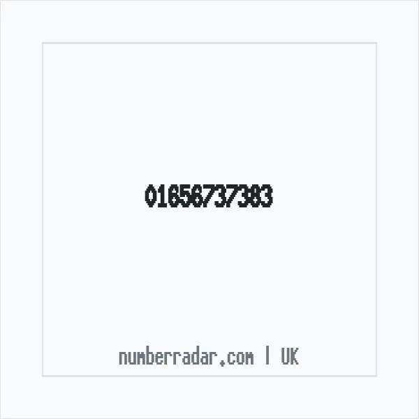 Reverse number check for +44 1656 737383 — who called me?