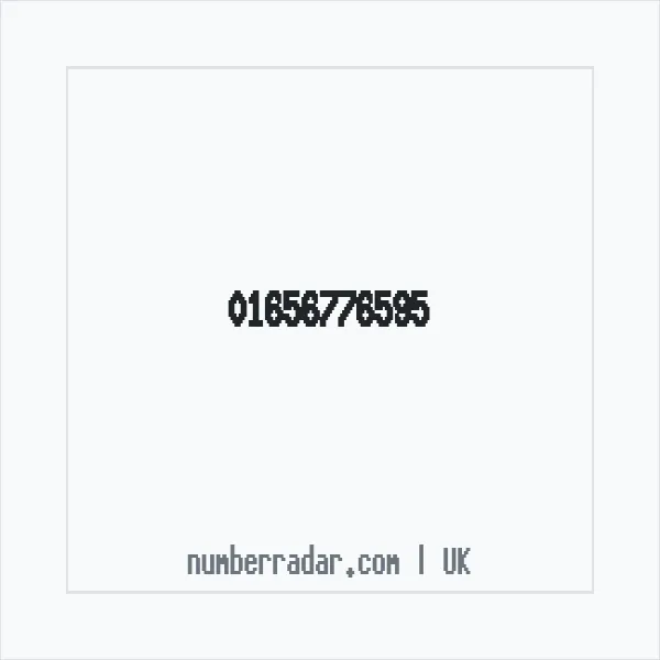 Reverse number check for +44 1656 776595 — who called me?