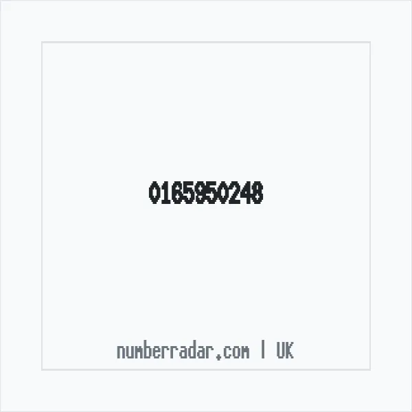 Reverse number check for +44 165950248 — who called me?