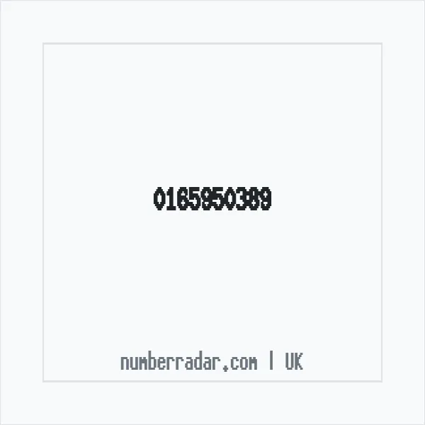 Reverse number check for +44 165950389 — who called me?