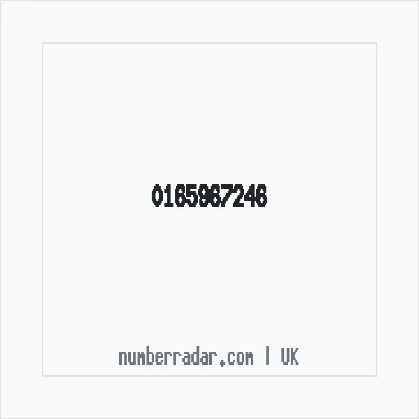 Reverse number check for +44 165967246 — who called me?