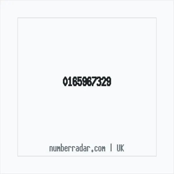 Reverse number check for +44 165967329 — who called me?