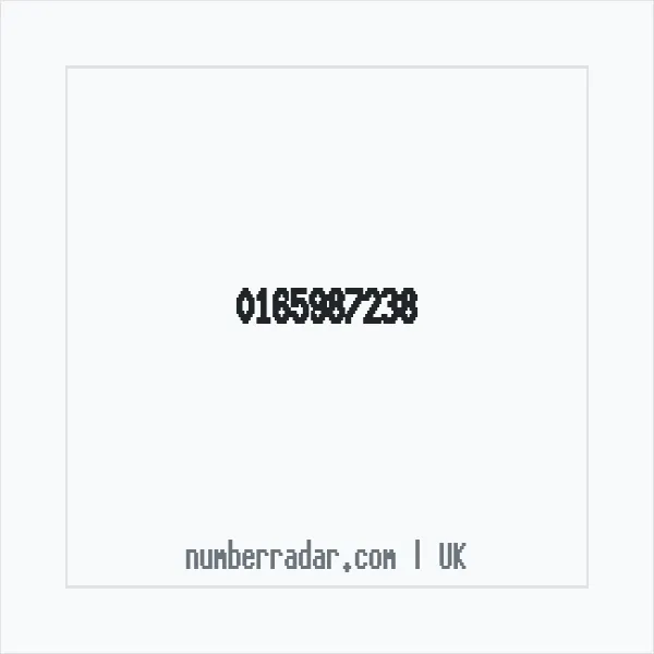 Reverse number check for +44 165987238 — who called me?