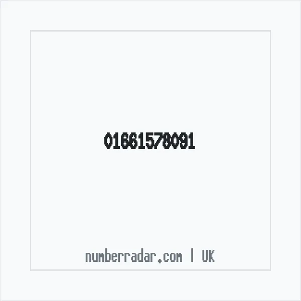 Reverse number check for +44 1661 578091 — who called me?