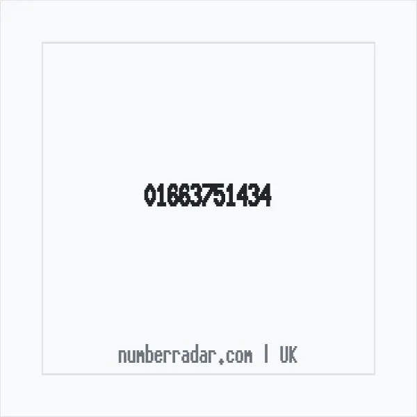 Reverse number check for +44 1663 751434 — who called me?