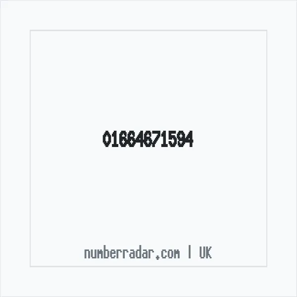 Reverse number check for +44 1664 671594 — who called me?