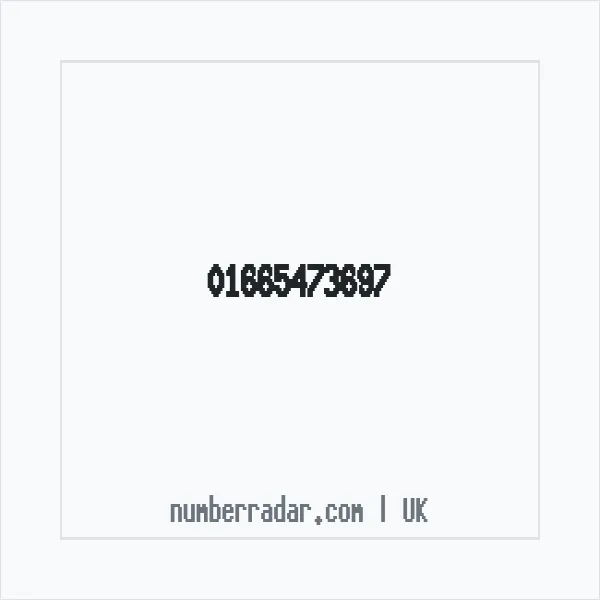 Reverse number check for +44 1665 473697 — who called me?
