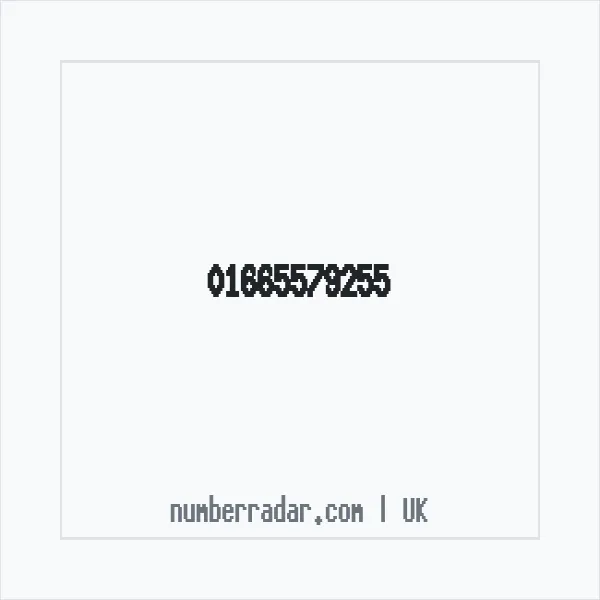 Reverse number check for +44 1665 579255 — who called me?