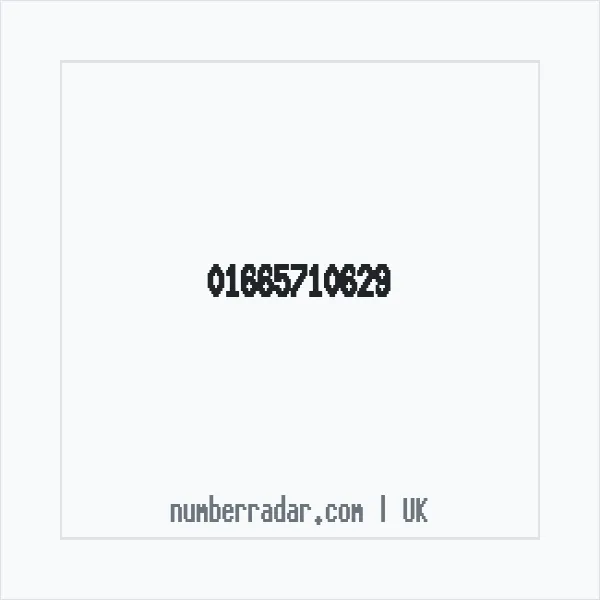 Reverse number check for +44 1665 710629 — who called me?