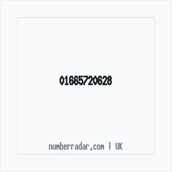 Reverse number check for +44 1665 720628 — who called me?