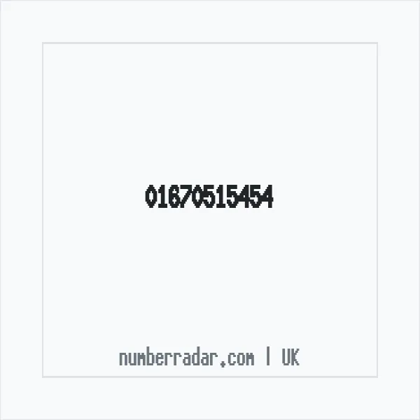 Reverse number check for +44 1670 515454 — who called me?