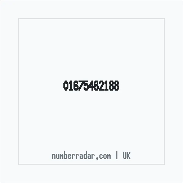 Reverse number check for +44 1675 462188 — who called me?