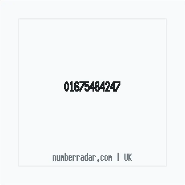 Reverse number check for +44 1675 464247 — who called me?