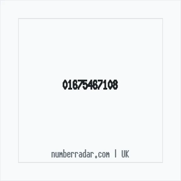 Reverse number check for +44 1675 467108 — who called me?