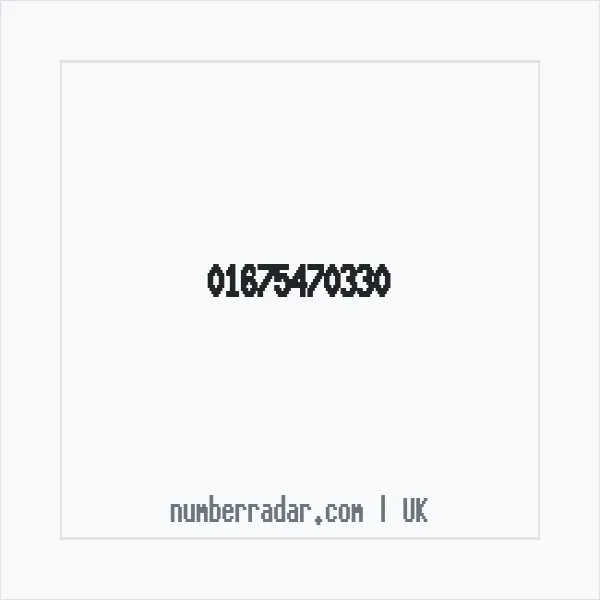 Reverse number check for +44 1675 470330 — who called me?