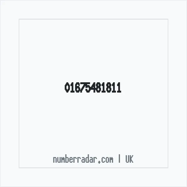 Reverse number check for +44 1675 481811 — who called me?