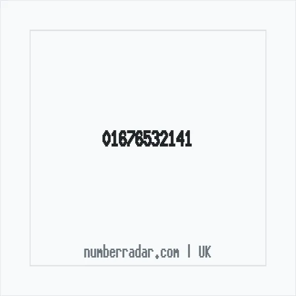 Reverse number check for +44 1676 532141 — who called me?