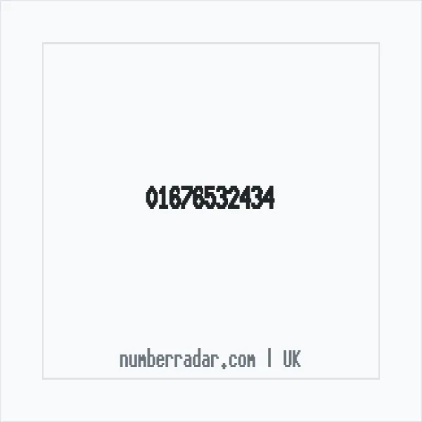 Reverse number check for +44 1676 532434 — who called me?