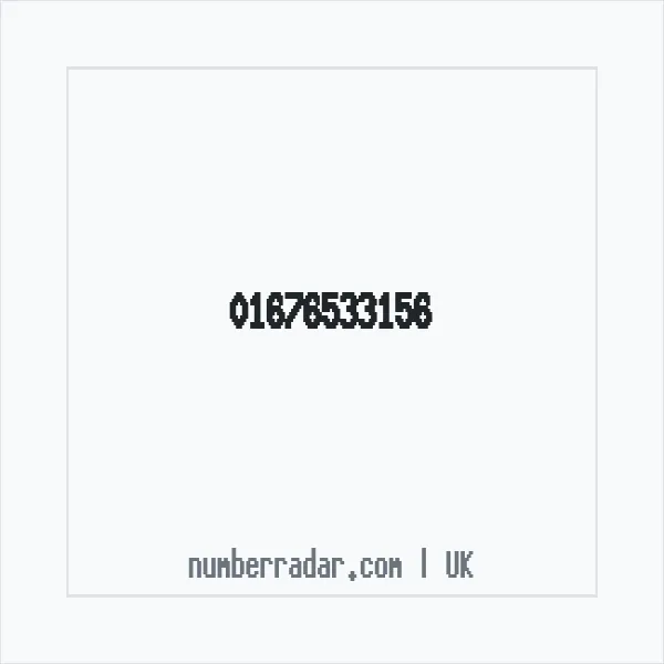 Reverse number check for +44 1676 533156 — who called me?