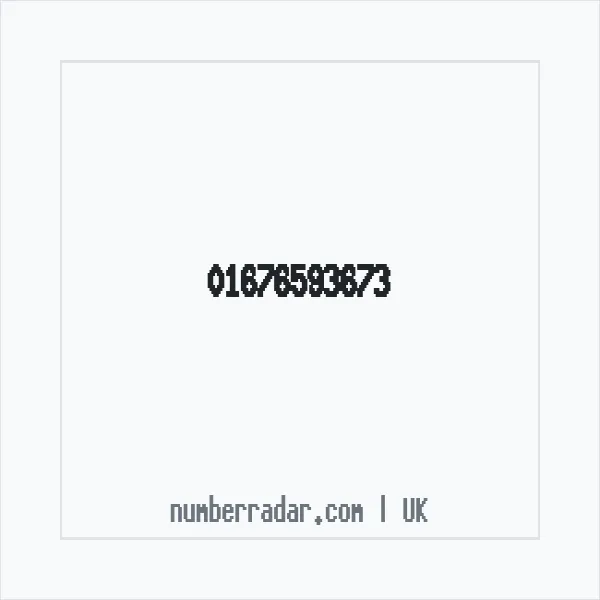 Reverse number check for +44 1676 593673 — who called me?