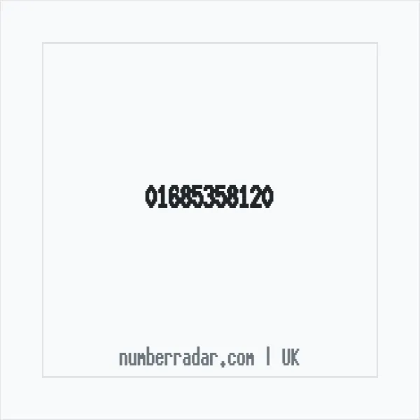 Reverse number check for +44 1685 358120 — who called me?