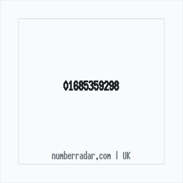 Reverse number check for +44 1685 359298 — who called me?