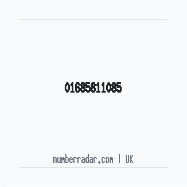 Reverse number check for +44 1685 811085 — who called me?