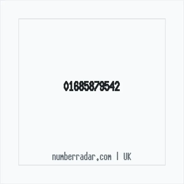 Reverse number check for +44 1685 879542 — who called me?