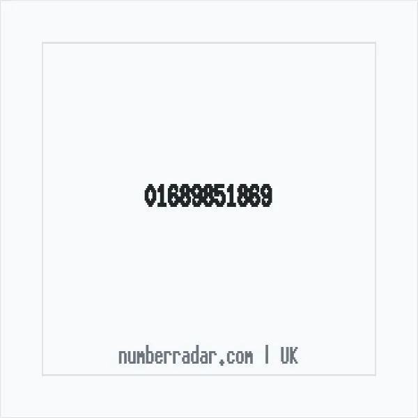 Reverse number check for +44 1689 851869 — who called me?