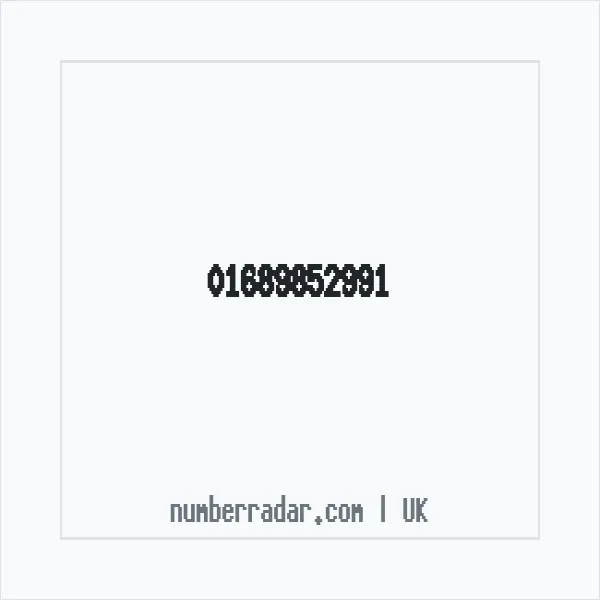 Reverse number check for +44 1689 852991 — who called me?