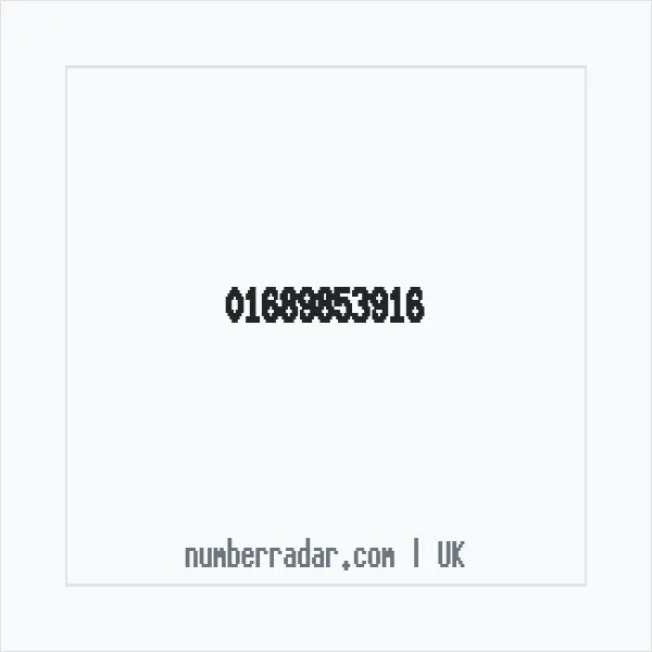 Reverse number check for +44 1689 853916 — who called me?