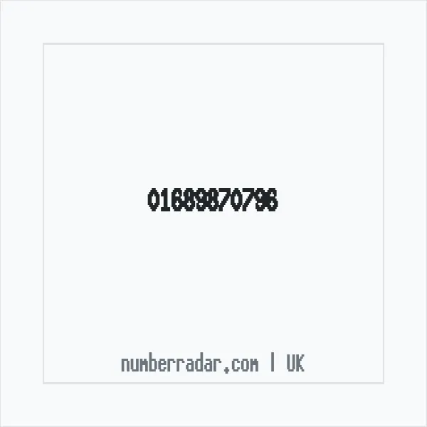Reverse number check for +44 1689 870796 — who called me?