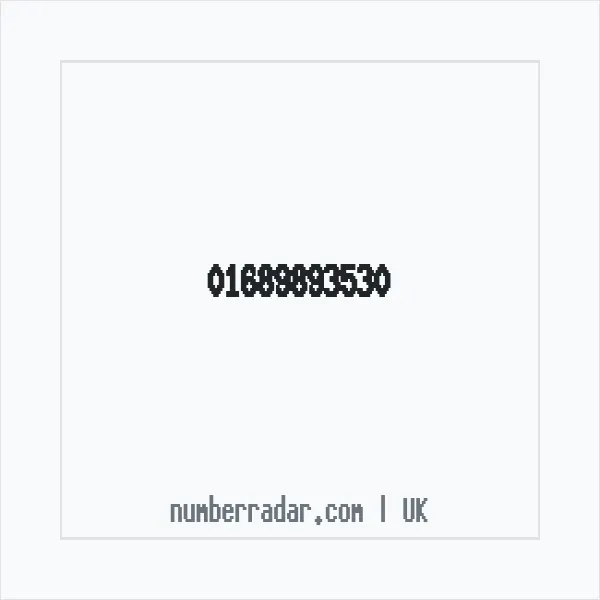 Reverse number check for +44 1689 893530 — who called me?